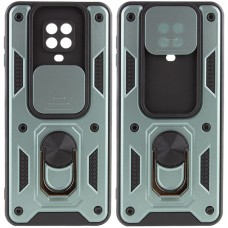 Ударостійкий чохол Camshield Serge Ring для Xiaomi Redmi Note 9s / Note 9 Pro / 9 Pro Max  Зелений - 00000047750_2