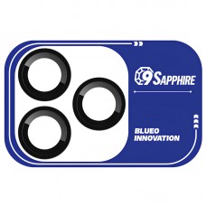 Захисне скло BlueO Sapphire на камеру для Apple iPhone 18 Pro / 18 Pro Max  Чорний / Black - 00000088296_1