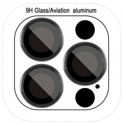 Захисне скло Metal Classic на камеру (у упак.) для Apple iPhone 18 Pro (6.3") / 18 Pro Max (6.9")  Чорний / Black - 00000087672_1