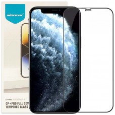Захисне скло Nillkin (CP+PRO) для Apple iPhone 12 Pro / 12 (6.1")  Чорний - 00000038432_2
