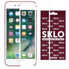 Захисне скло SKLO 3D для Apple iPhone 7 plus / 8 plus (5.5")  Білий - 00000035436_1