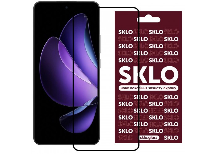 Захисне скло SKLO 3D для Realme C75