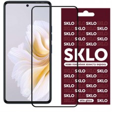Захисне скло SKLO 3D для TECNO Pova 5 (LH7n) / Pova 6 Neo (LI6)  Чорний - 00000066207_1