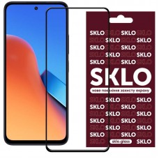 Захисне скло SKLO 3D для Xiaomi Redmi 12 / 13 / Poco M6 Pro 5G / M6 4G  Чорний - 00000065315_1