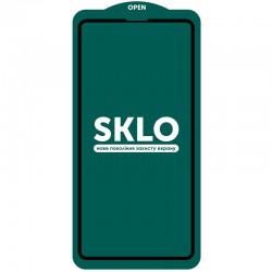 Захисне скло SKLO 5D (тех.пак) для Apple iPhone 15 Pro Max (6.7")  Чорний - 00000065404_1