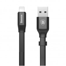 Дата кабель Baseus Nimble Portable USB to Lightning (23см) (CALMBJ-B01)  Черный - 00000023861_1