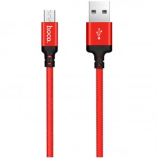 Дата кабель Hoco X14 Times Speed Micro USB Cable (1m)  Красный - 00000030814_4