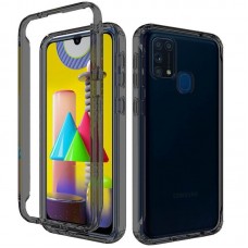 Чехол TPU+PC Full Body с защитой 360 для Samsung Galaxy M31  Черный (00000039075_2)