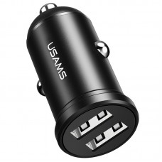 АЗУ Usams US-CC114 C20  Dual USB Mini  Черный - 00000039678_1