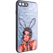 TPU+PC чехол Prisma Ladies для Apple iPhone 7 plus / 8 plus (5.5")  Rabbit - 00000042001_15