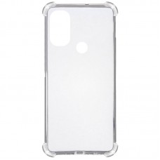 TPU чохол GETMAN Ease logo посилені кути для Motorola Moto E40 / E30  Безбарвний (прозорий) - 00000063103_1
