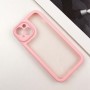 TPU чехол Transparent + Colour 1,5mm для Apple iPhone 13 (6.1