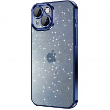 Чехол TPU+PC Glittershine для Apple iPhone 13 (6.1")  Dark Blue - 00000071536_2