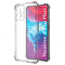 TPU чехол GETMAN Ease logo усиленные углы Full Camera для Realme 9 4G / 9 Pro+  Бесцветный (прозрачный) - 00000071756_1