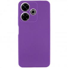 Чехол TPU GETMAN Liquid Silk для Xiaomi Redmi 13 4G / Poco M6 4G  Фиолетовый / Purple - 00000072870_14