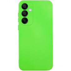 Чехол TPU GETMAN Liquid Silk Full Camera для Samsung Galaxy S24 FE  Салатовый / Neon Green - 00000074064_9