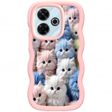 Чохол TPU Cloudy Pictures для Xiaomi Redmi Note 14 5G  Kittens - 00000078305_3