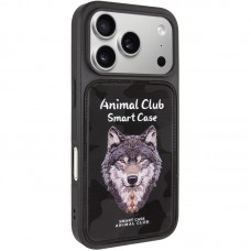 TPU+PC чохол Animal Club для Apple iPhone 17 Pro (6.3")  Black - 00000082650_1