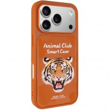 TPU+PC чохол Animal Club для Apple iPhone 17 Pro (6.3")  Chocolate Brown - 00000082650_2
