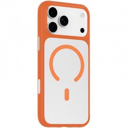 TPU+PC чохол Blueo Skin Friendly Frosted with MagSafe для Apple iPhone 17 Pro Max (6.9")  Помаранчевий - 00000081524_2