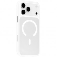 TPU+PC чохол Blueo Skin Friendly Frosted with MagSafe для Apple iPhone 17 Pro (6.3")  Білий - 00000081523_1