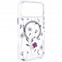 TPU+PC чохол Clear Garden with MagSafe для Apple iPhone 17 Pro (6.3