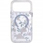 TPU+PC чохол Clear Garden with MagSafe для Apple iPhone 17 Pro (6.3
