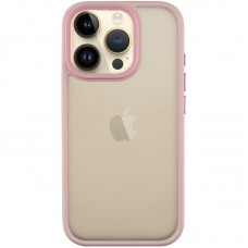 TPU+PC чохол Metal Buttons для Apple iPhone 16 Pro Max (6.9")  Рожевий - 00000073090_5
