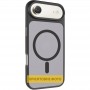 TPU+PC чохол Metal Buttons with MagSafe для Apple iPhone 17 Air (6.5
