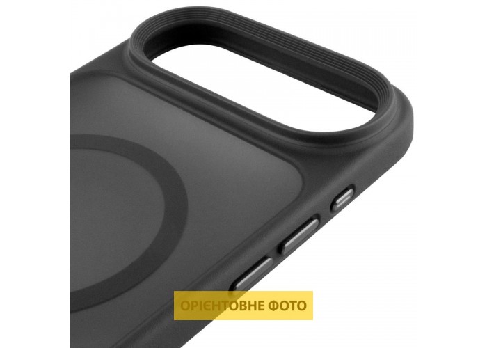 TPU+PC чохол Metal Buttons with MagSafe для Apple iPhone 17 Air (6.5