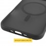 TPU+PC чохол Metal Buttons with MagSafe для Apple iPhone 17 Air (6.5