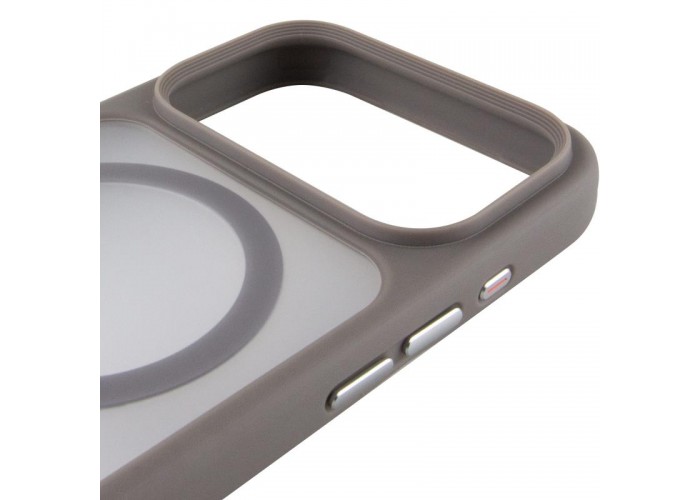 TPU+PC чохол Metal Buttons with MagSafe для Apple iPhone 17 Pro (6.3