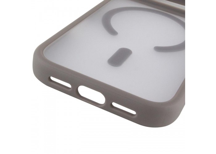 TPU+PC чохол Metal Buttons with MagSafe для Apple iPhone 17 Pro (6.3