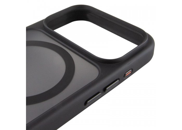 TPU+PC чохол Metal Buttons with MagSafe для Apple iPhone 17 Pro (6.3