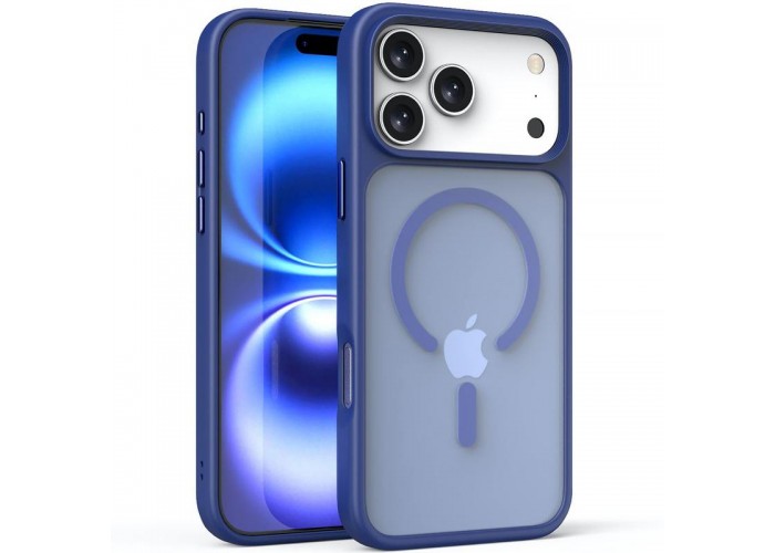 TPU+PC чохол Metal Buttons with MagSafe для Apple iPhone 17 Pro (6.3