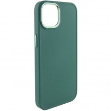 TPU чохол Bonbon Metal Style для Apple iPhone 12 Pro Max (6.7")  Зелений / Army green - 00000055082_3
