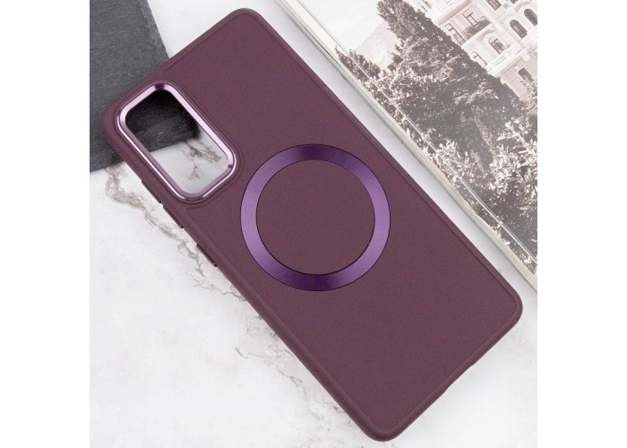 TPU чохол Bonbon Metal Style with MagSafe для Samsung Galaxy S22+