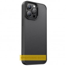 TPU чохол Carbon Protective with Magsafe для Apple iPhone 16 (6.1")  Black - 00000082024_1
