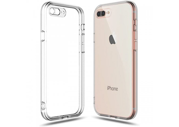 TPU чохол Epic Transparent 1,5mm Full Camera для Apple iPhone 7 plus / 8 plus (5.5