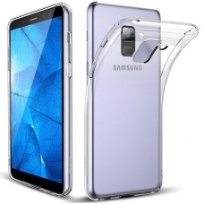 TPU чохол Epic Transparent 1,5mm для Samsung A530 Galaxy A8 (2018)  Безбарвний (прозорий) - 00000055311_1