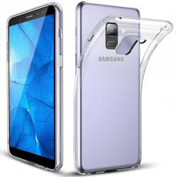 TPU чохол Epic Transparent 1,5mm для Samsung A530 Galaxy A8 (2018)  Безбарвний (прозорий) - 00000055311_1