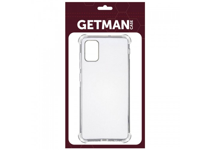 TPU чохол GETMAN Ease logo посилені кути для Samsung Galaxy A31
