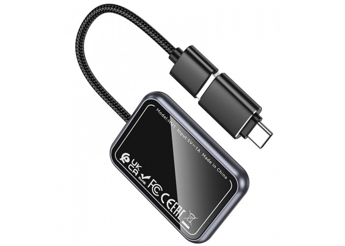 Адаптер Hoco HU1 Way car wireless CarPlay
