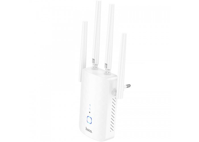 Бездротовий Wi-Fi репитер Hoco HI35 300Mbs 2.4GHz