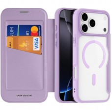 Чохол-книжка Dux Ducis Skin X Pro with MagSafe для Apple iPhone 17 Pro (6.3")  Purple - 00000080530_3