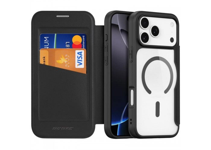 Чохол-книжка Dux Ducis Skin X Pro with MagSafe для Apple iPhone 17 Pro (6.3