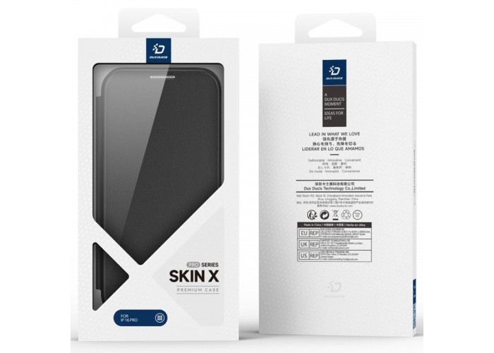 Чохол-книжка Dux Ducis Skin X Pro with MagSafe для Apple iPhone 17 Pro (6.3