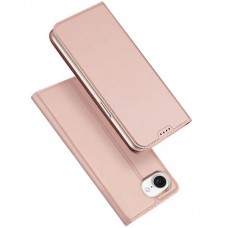 Чохол-книжка Dux Ducis з кишенею для візиток для Apple iPhone 16e (6.1")  Rose Gold - 00000077170_1