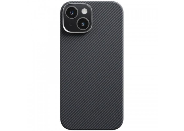 Чохол PC Carbon Protection Slim with MagSafe для Apple iPhone 15 (6.1