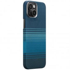 Чохол PC Carbon Protection Slim with MagSafe для Apple iPhone 15 (6.1")  Blue - 00000085087_2